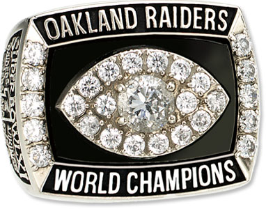 Raider's SuperBowl Ring